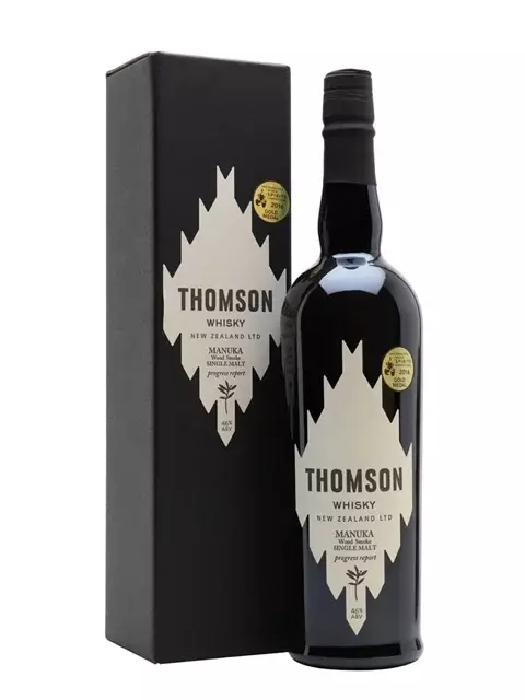 Thomson Manuka Wood Smoke Single Malt New Zealand Whisky 700ml